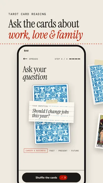 A look inside Seeris: Tarot questions